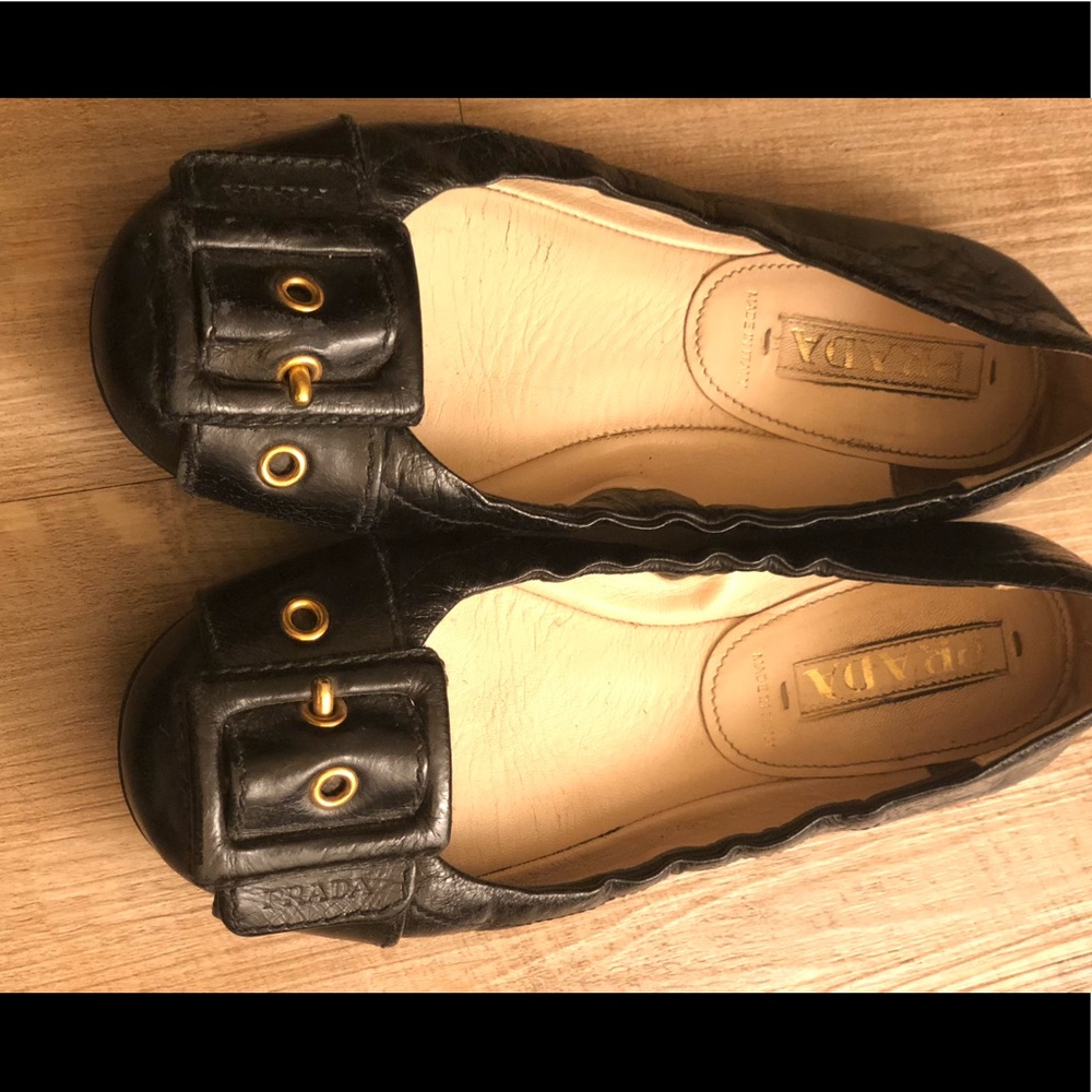 PRADA ballet flats